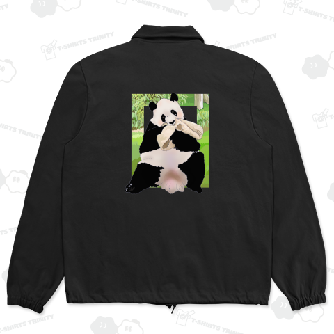 麻袋だっこ 女子パンダ 《背面プリント》