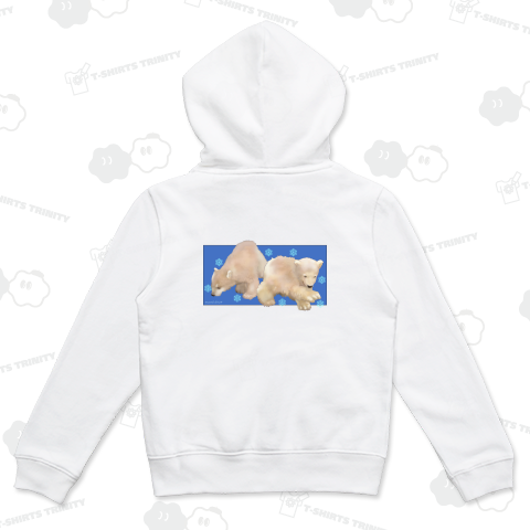 ふたごの子ぐま ホッキョクグマ 《背面プリント》