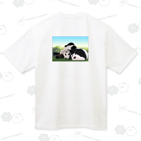 おやこでコロン パンダ 《背面プリント》