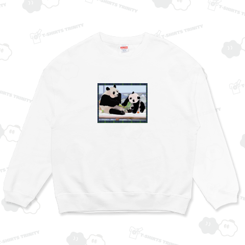 竹あそび 赤ちゃんパンダとママ