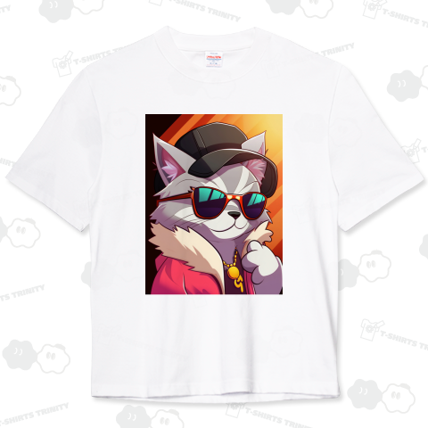 サングラスを掛けた猫02