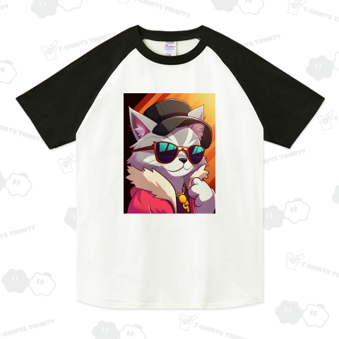 サングラスを掛けた猫02