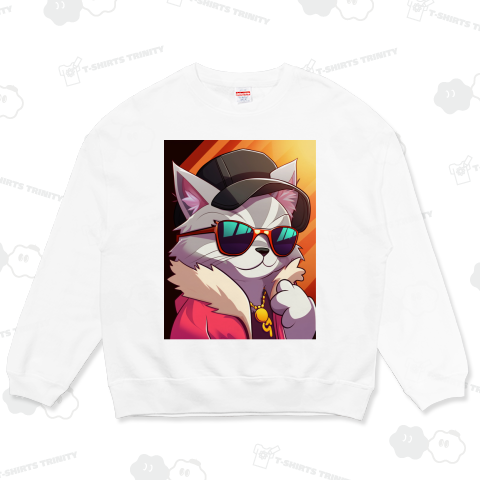 サングラスを掛けた猫02