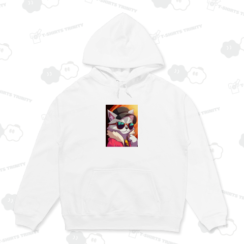 サングラスを掛けた猫02