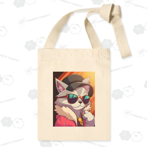 サングラスを掛けた猫02