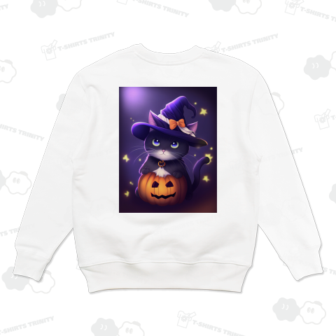 ハロウィンとネコ03 バックプリント