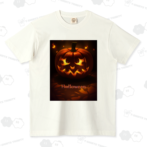 ハロウィンパンプキン02-01 文字入り