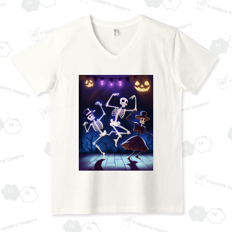 ハロウィンスケルトンダンス01