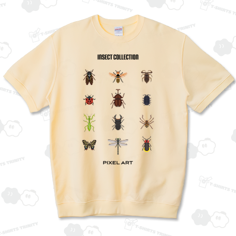 INSECT COLLECTION『昆虫採集』(ピクセルアート)