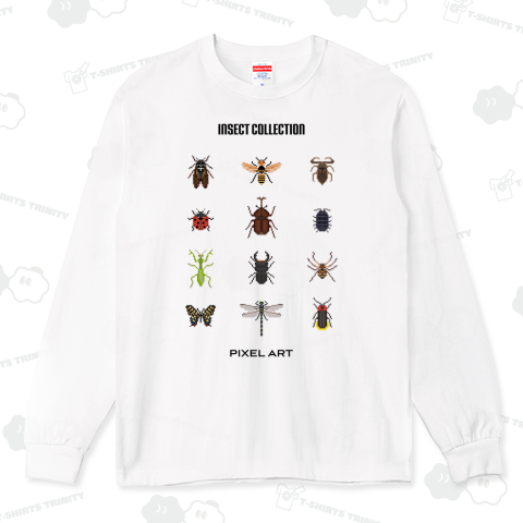 INSECT COLLECTION『昆虫採集』(ピクセルアート)