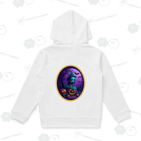 ハロウィン 魔女とパンプキン