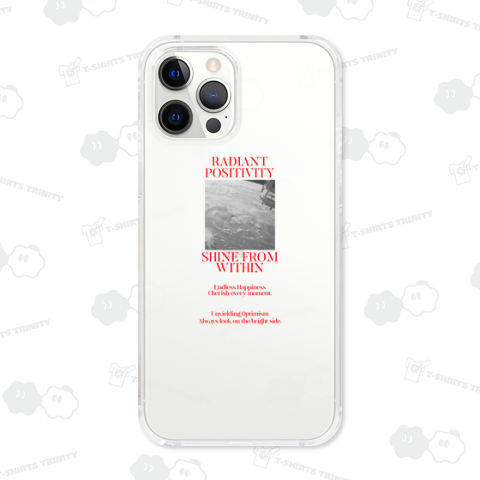 輝くポジティブさ_Radiant Positivity white style