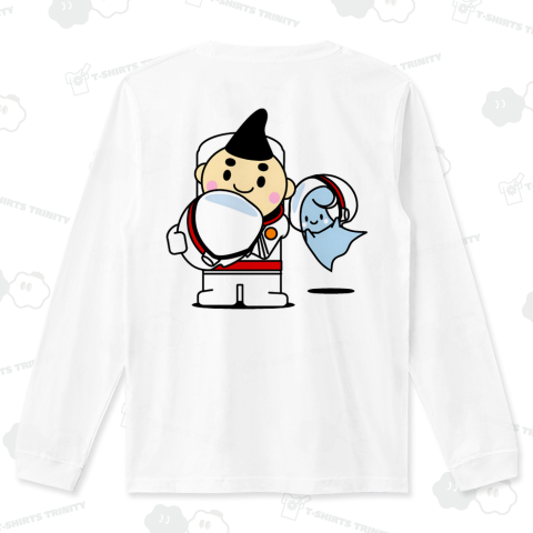 【フロント・バック両面キャラクター】茅ヶ崎市ゆるキャラえぼし麻呂Tシャツ(意匠使用茅ケ崎市役所承認済み)