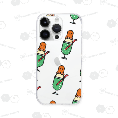 タコさんウィンナー on the クリームソーダ・文字なしver.【カスタマイズ可】