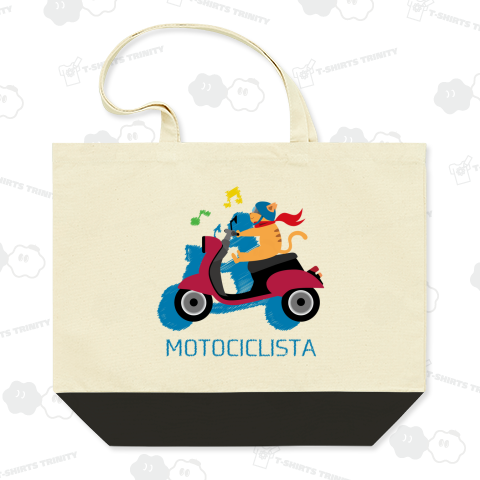 MOTOCICLISTA スクーターに乗るネコ