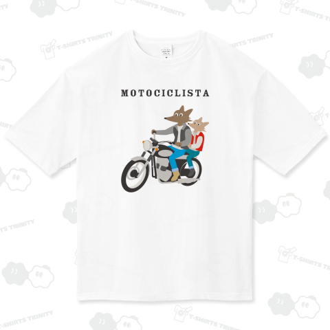 MOTOCICLISTA オオカミの親子