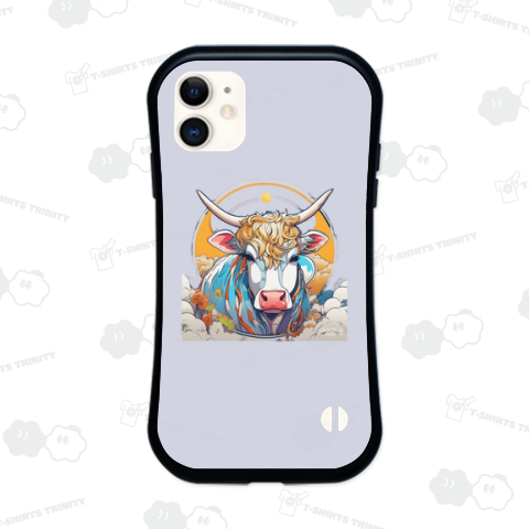 丑と月「 Cow and moon」