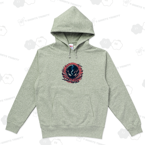 怒る月「angry moon」