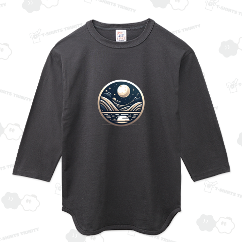 水面と月「water surface and moon」