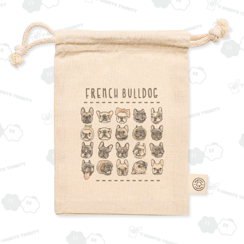 FRENCHBULLDOG(文字ブラウン)