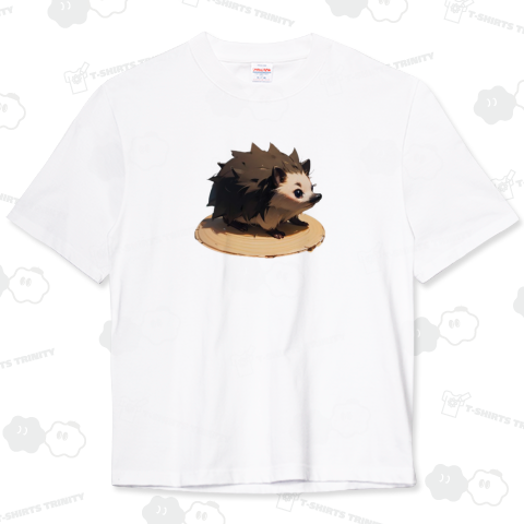 くぁいいハリネズミTシャツ