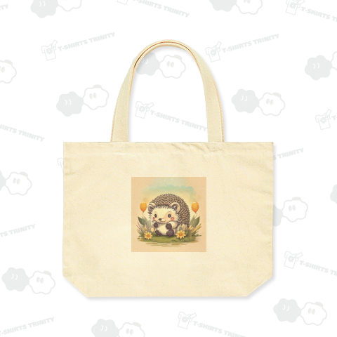 ちょこんとハリネズミ