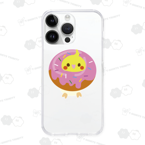 オカメインコ がドーナッツとコラボデザイン