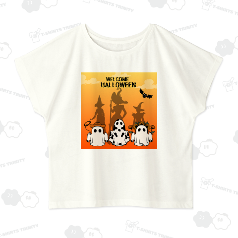 ハロウィン 魔女シルエット