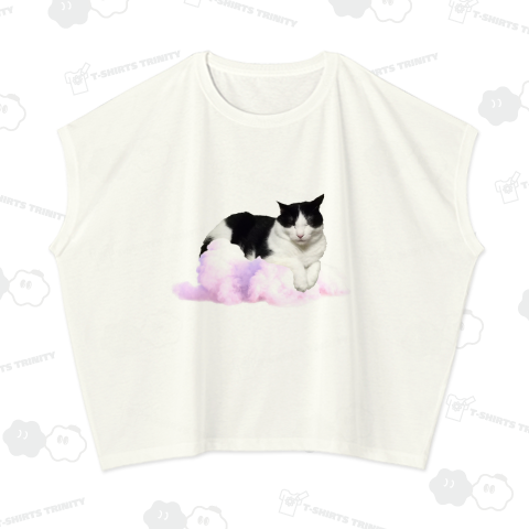 おねむのはちわれ 彩雲に乗って