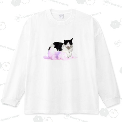 おねむのはちわれ 彩雲に乗って