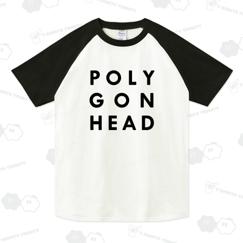 ポリゴンヘッドの公式ロゴ(ベーシック黒バージョン)