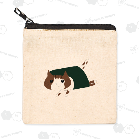 海苔巻きねこ(茶猫)