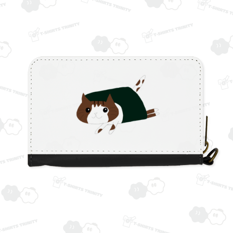 海苔巻きねこ(茶猫)