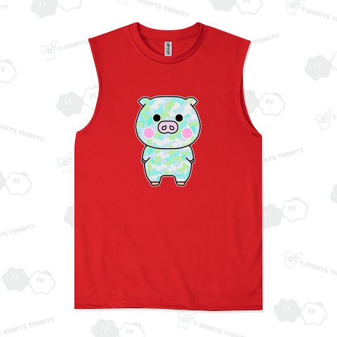 迷彩柄ぶたさん