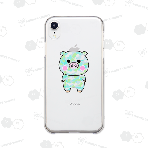 迷彩柄ぶたさん