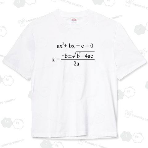 解の公式 カンニングTシャツ