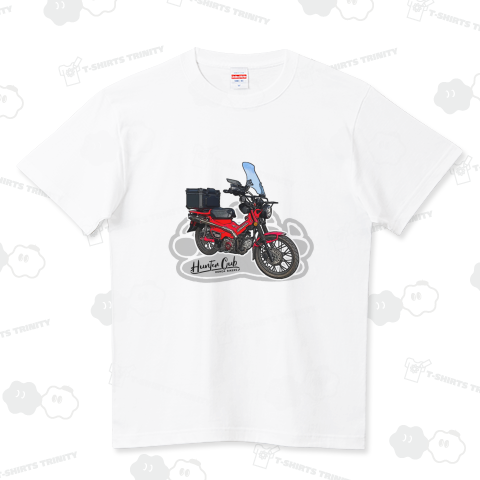 燃える男のハンターカブ