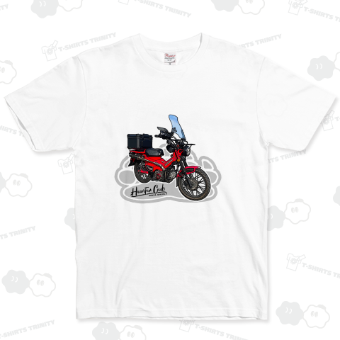 燃える男のハンターカブ