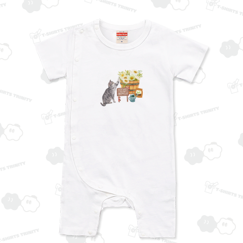 お花が好きな猫