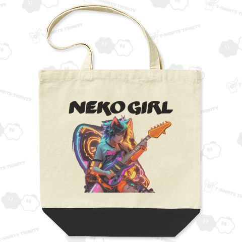 ネコ耳の美少女ギタリスト001