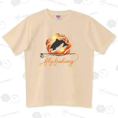 フライフィッシング ハイグレードTシャツ(6.2オンス)
