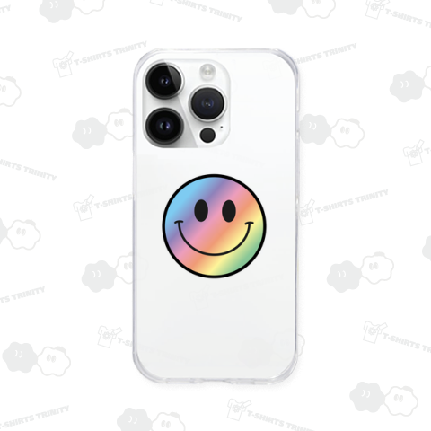 ニコちゃんマーク レインボー