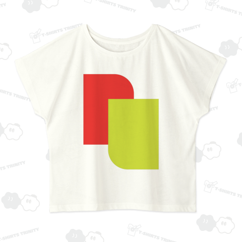 ミニマルデザインな気分。赤と黄