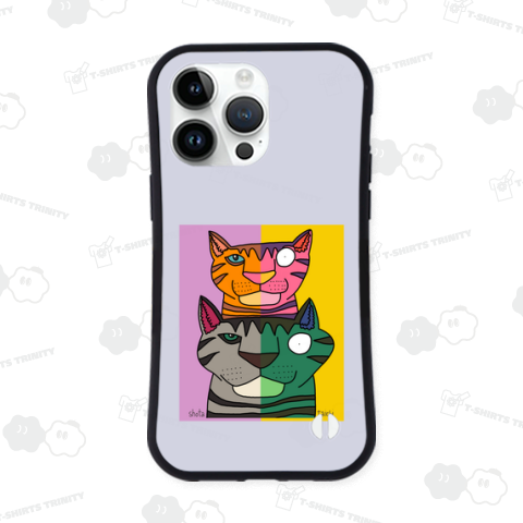 双子ネコ【フロントプリント】