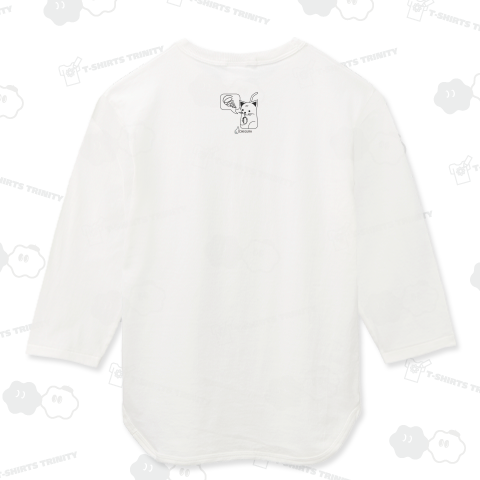 Short haired cat - Black line - Back ver.