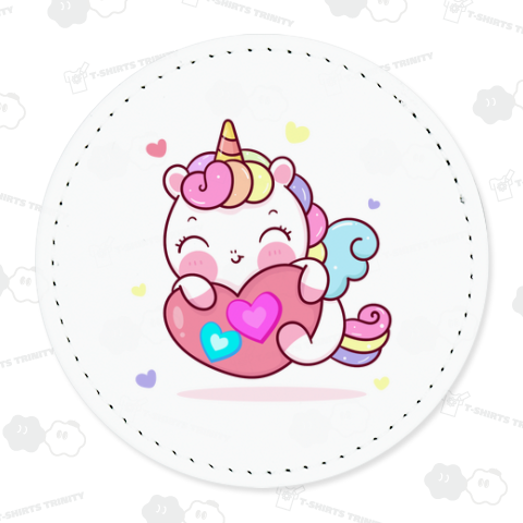 ユニコーンとハート