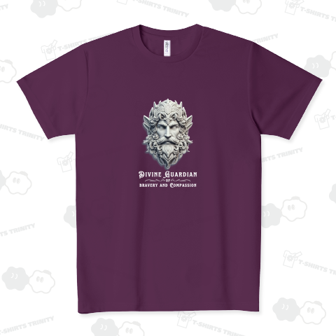 勇気と慈愛の守護神!(濃色用)