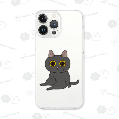 いろいろにゃんこシリーズ まんまる目の黒ねこ