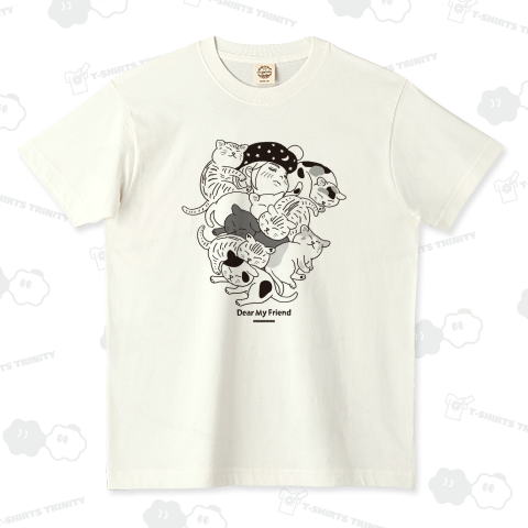 ねことねる シリーズ みんなとねる モノクロ