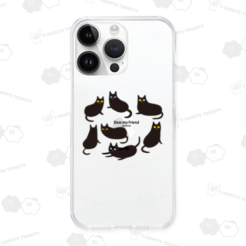 デザインにゃんこシリーズ 黒ねこマイフレンズ